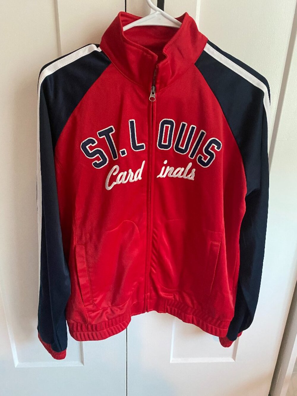 St Louis Cardinals Full Zip Jacket Unisex Size Medium